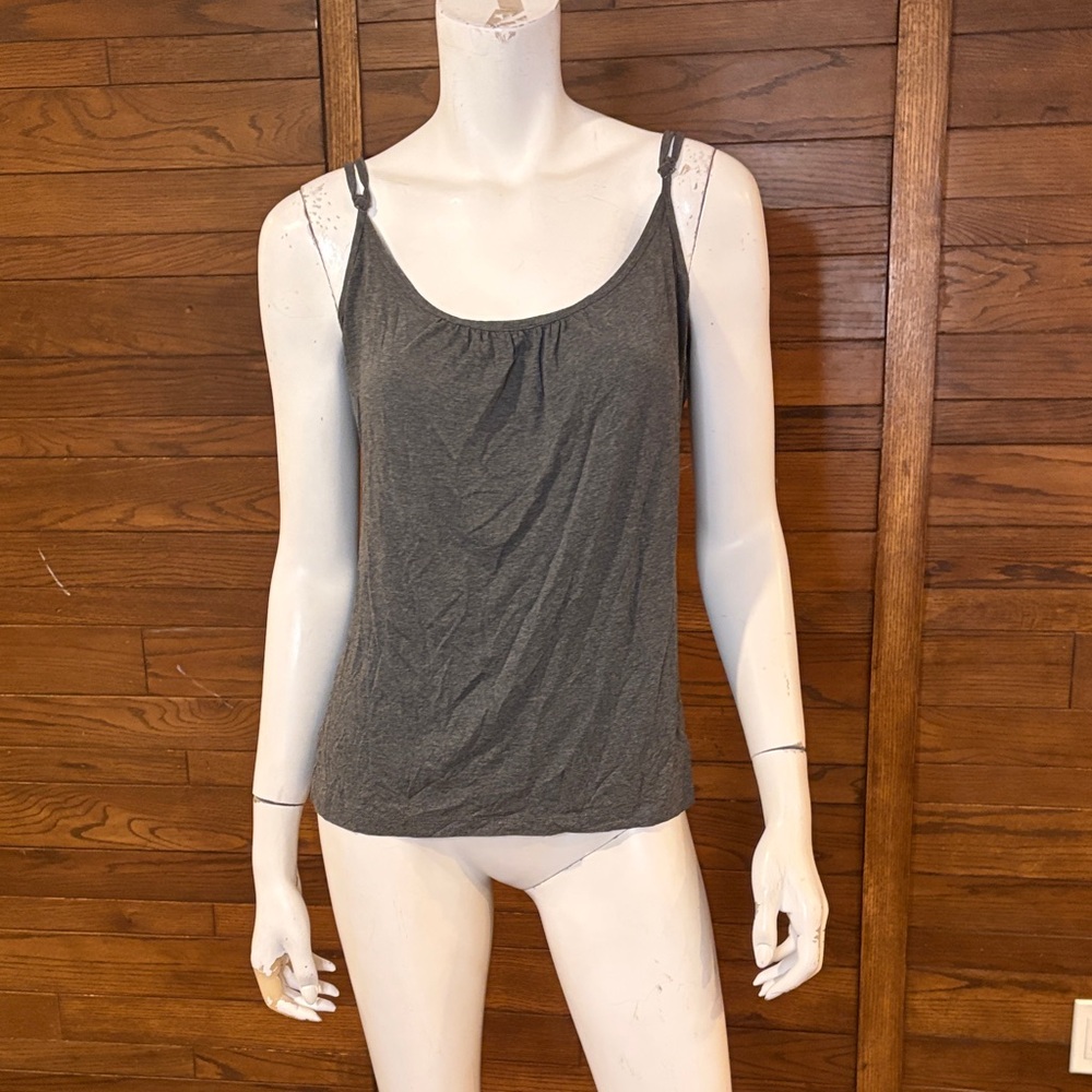 Joe Fresh Dark Gray Camisole Top